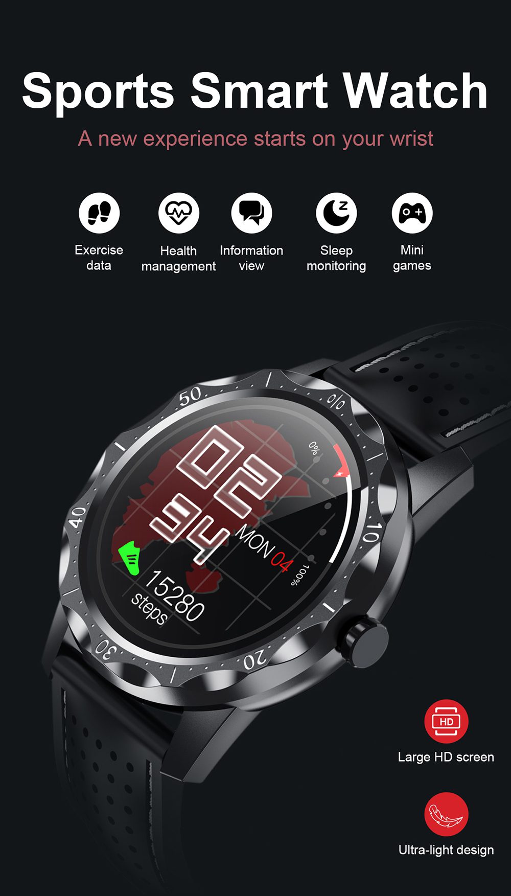 Smartwatch redondo