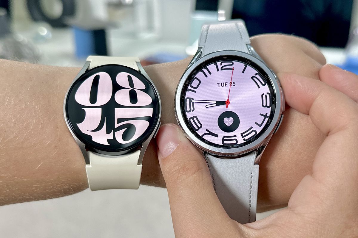 Comparando o Galaxy Watch 6 com o Galaxy Watch 7